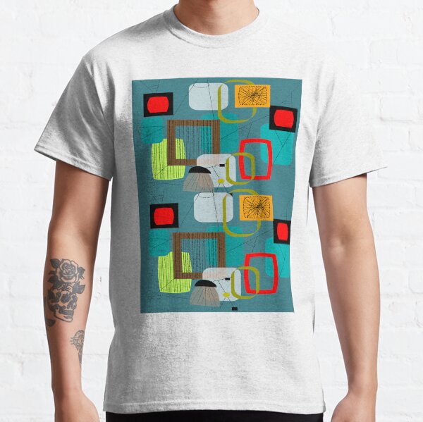 Mid-Century Modern Abstract Art III Classic T-Shirt