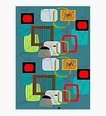 Mid-Century Modern Abstract Art III Photographic Print