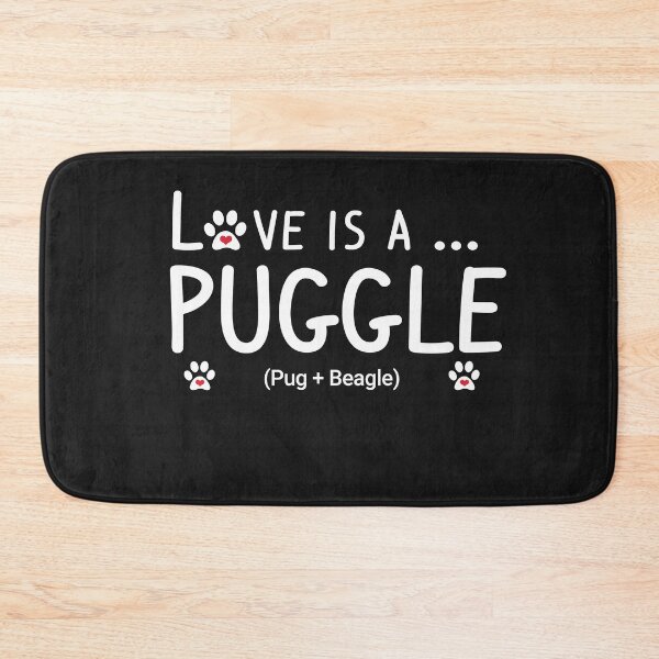 Item preview, Love is a Puggle Dog designed and sold by 3QuartersToday.