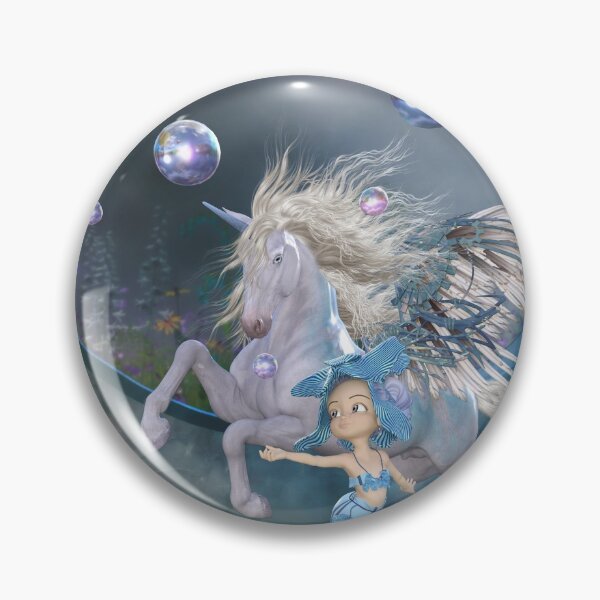 Item preview, Cute little fayri with wonderful unicorn  designed and sold by nicky2342.