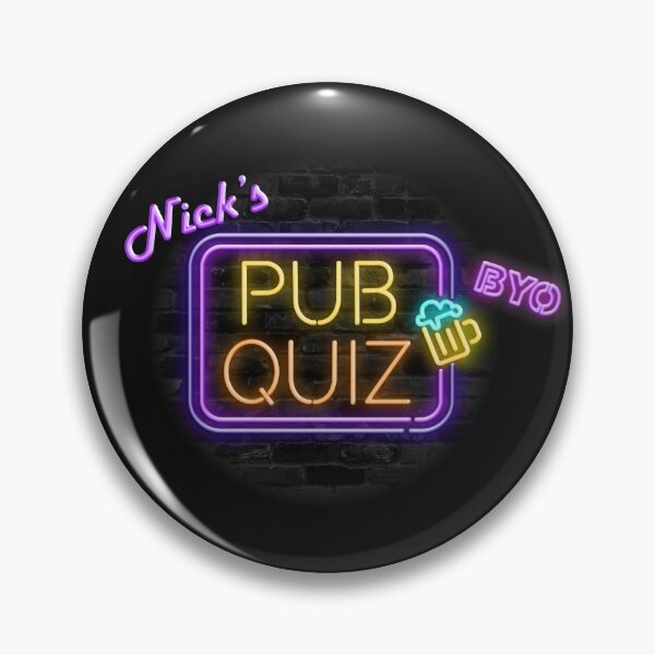 Item preview, Nick's Pub Quiz #NicksPubQuiz designed and sold by nickheathsport.