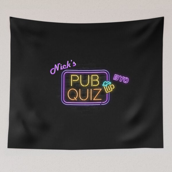 Item preview, Nick's Pub Quiz #NicksPubQuiz designed and sold by nickheathsport.