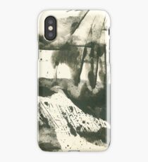 autumn landscape with snow iPhone Case