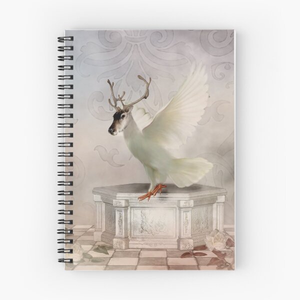 Item preview, Awesome funny reindeerdove in the sky designed and sold by nicky2342.