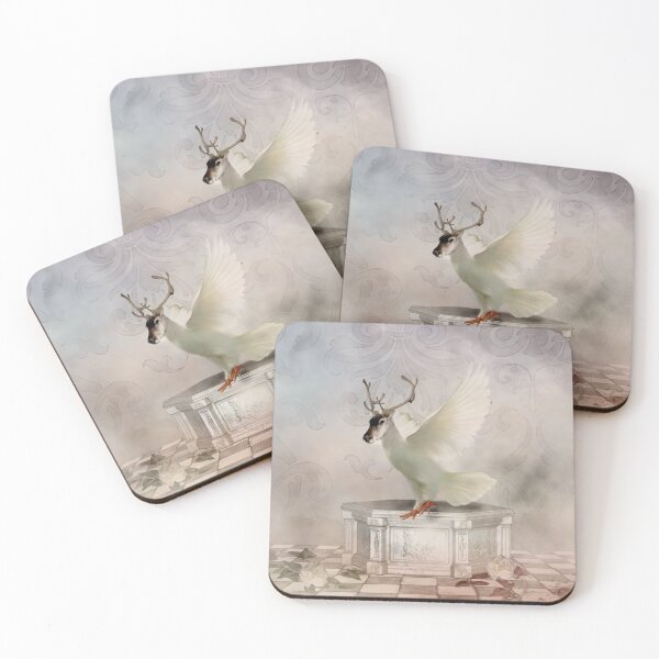 Item preview, Awesome funny reindeerdove in the sky designed and sold by nicky2342.