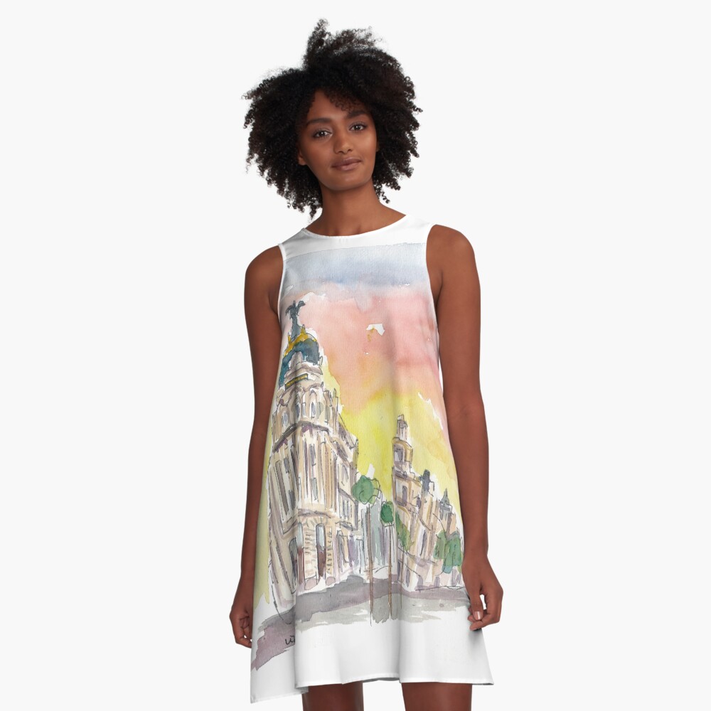 Item preview, A-Line Dress designed and sold by artshop77.
