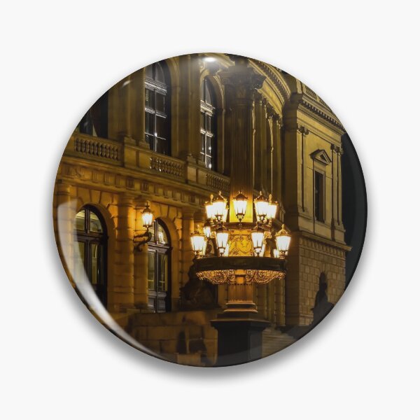 Item preview, Street gas lamp at night designed and sold by lena-maximova.