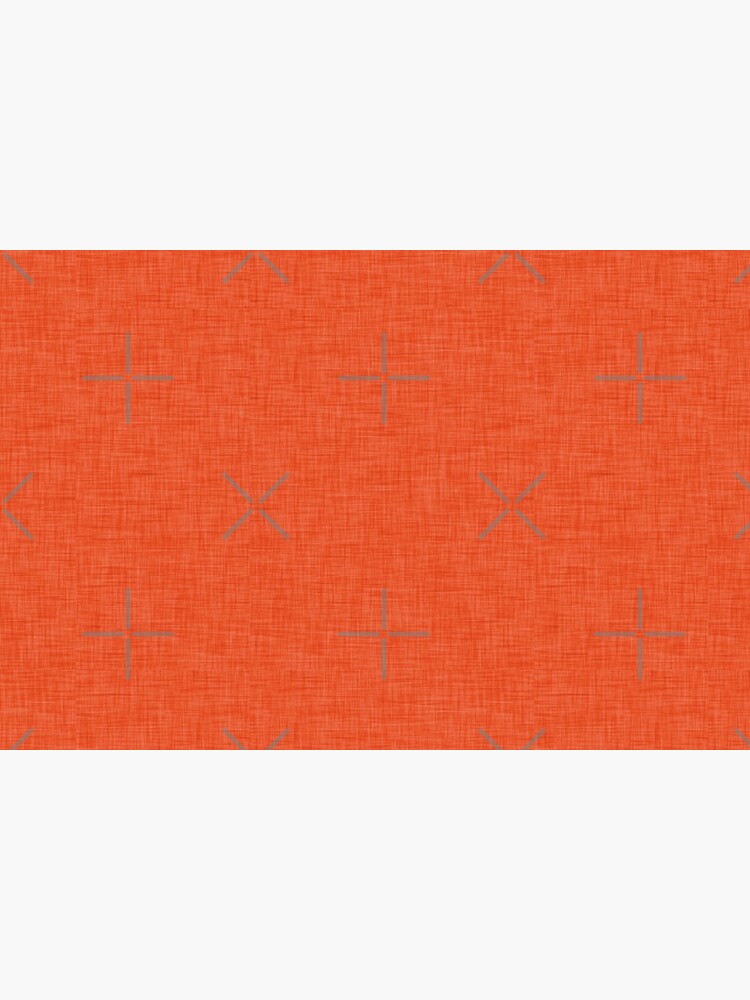 Plain orange linen texture  by susycosta