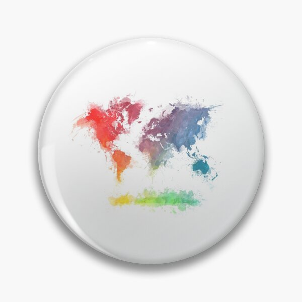Item preview, World Map splash 3 #worldmap #map designed and sold by JBJart.