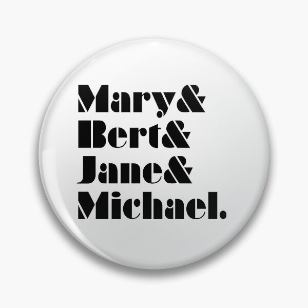 Item preview, Mary Poppins Ampersand Character Short List designed and sold by vordeman.