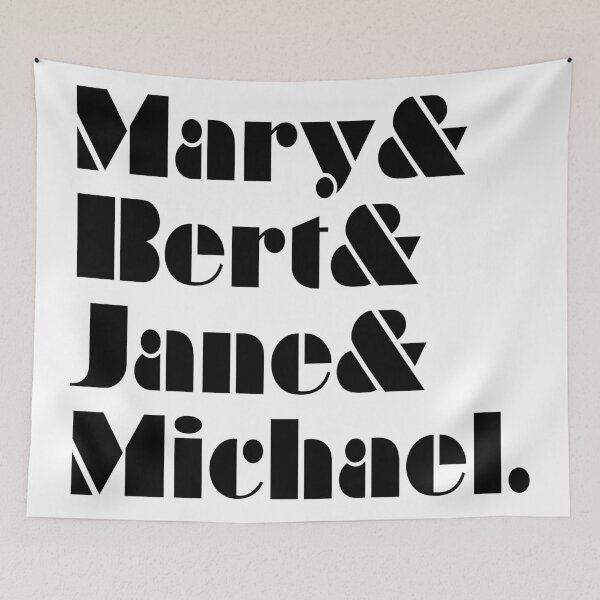 Item preview, Mary Poppins Ampersand Character Short List designed and sold by vordeman.