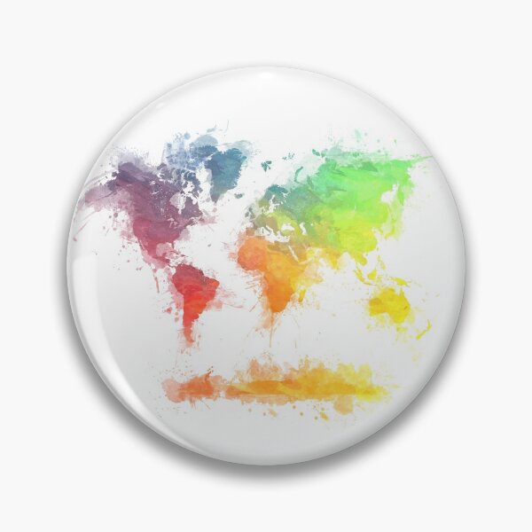 Item preview, World Map splash 4 #worldmap #map designed and sold by JBJart.