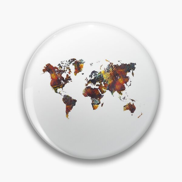 Item preview, World Map Cube art #worldmap #map designed and sold by JBJart.