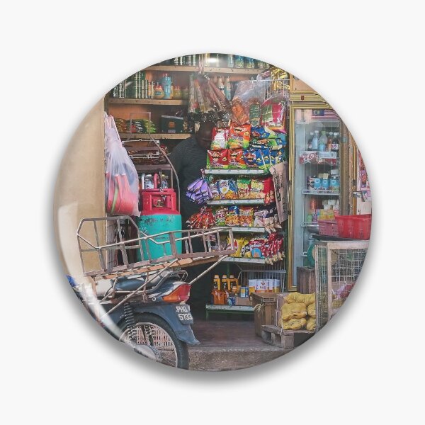 Artikelvorschau, Lebensmittelgeschäft in Penang. entworfen und verkauft von Howard Boyd.