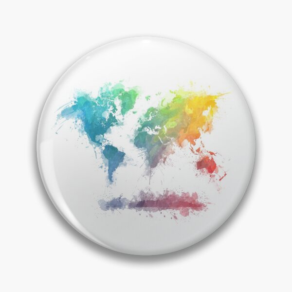 Item preview, World Map splash 2 #worldmap #map designed and sold by JBJart.