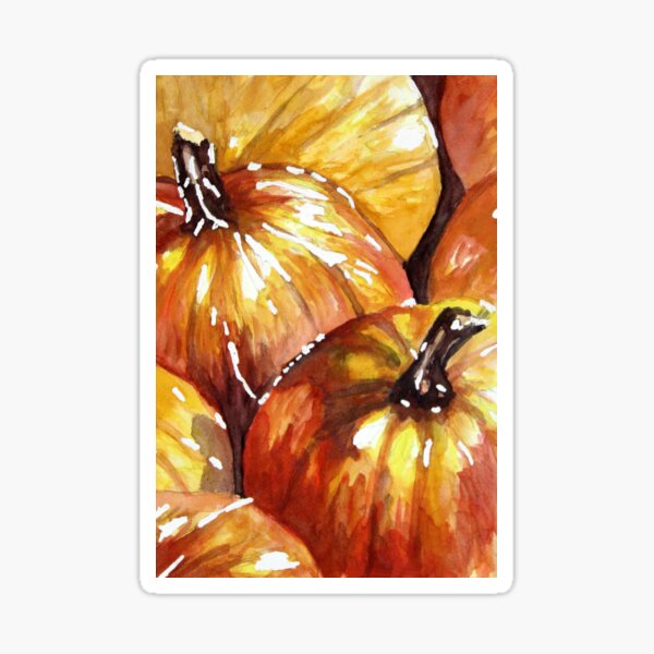 Calabazas Pegatina