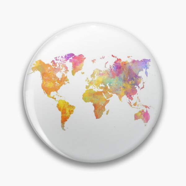 Item preview, World Map Pastel #map #worldmap designed and sold by JBJart.
