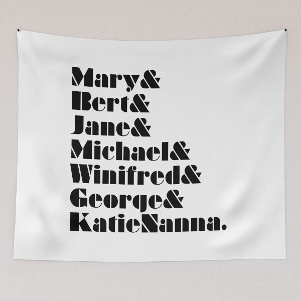 Item preview, Mary Poppins Ampersand Character Long List designed and sold by vordeman.