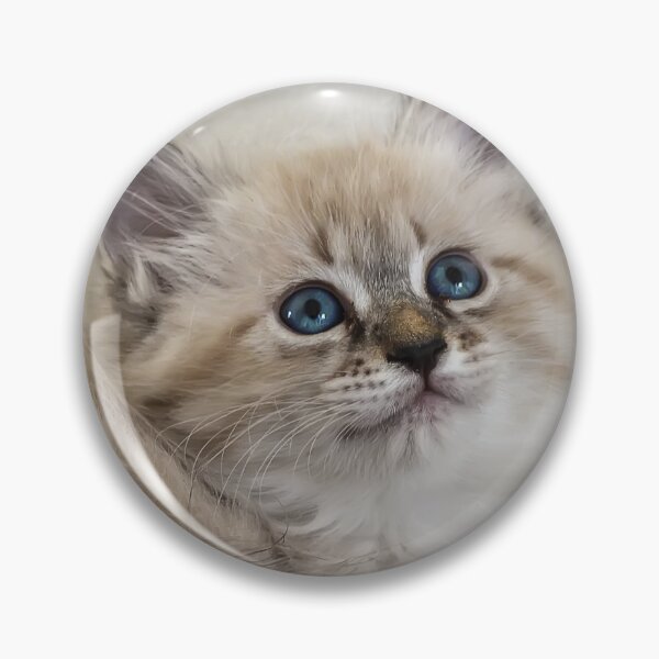 Item preview, Portrait of Neva Masquerade kitten designed and sold by lena-maximova.