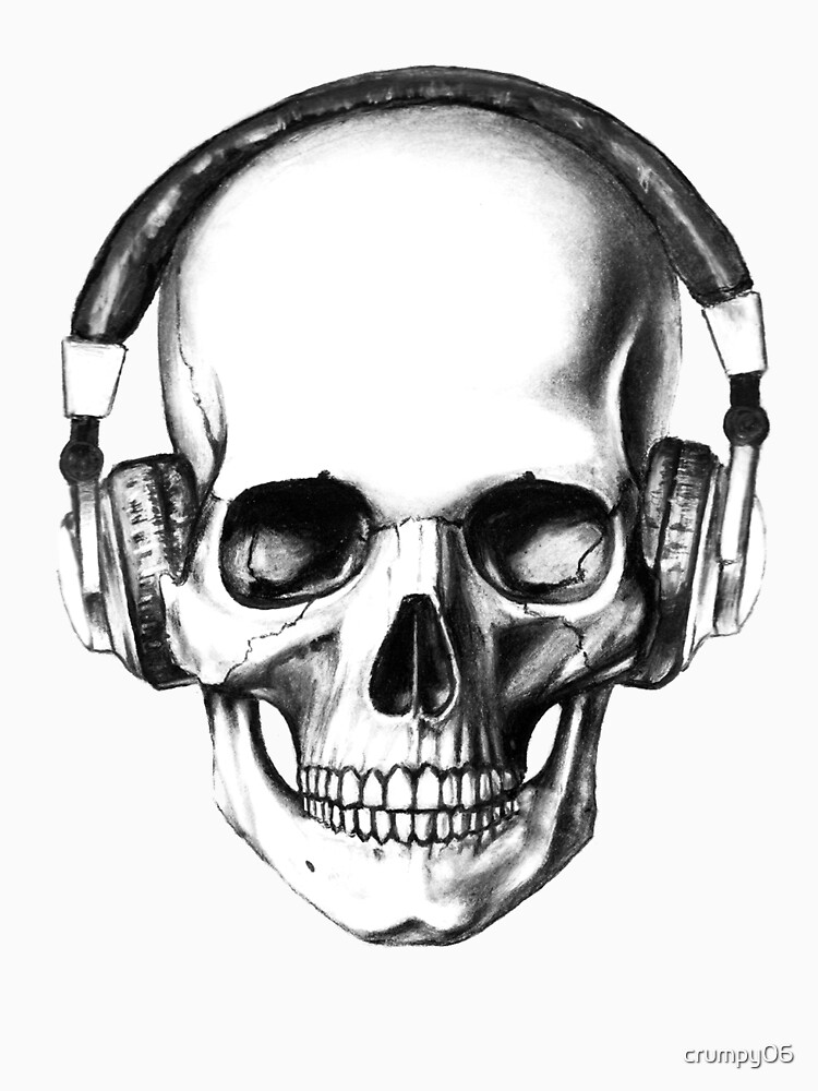 SKULL HEADPHONES by crumpy06
