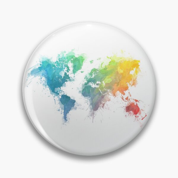 Item preview, World Map splash 1 #worldmap #map designed and sold by JBJart.