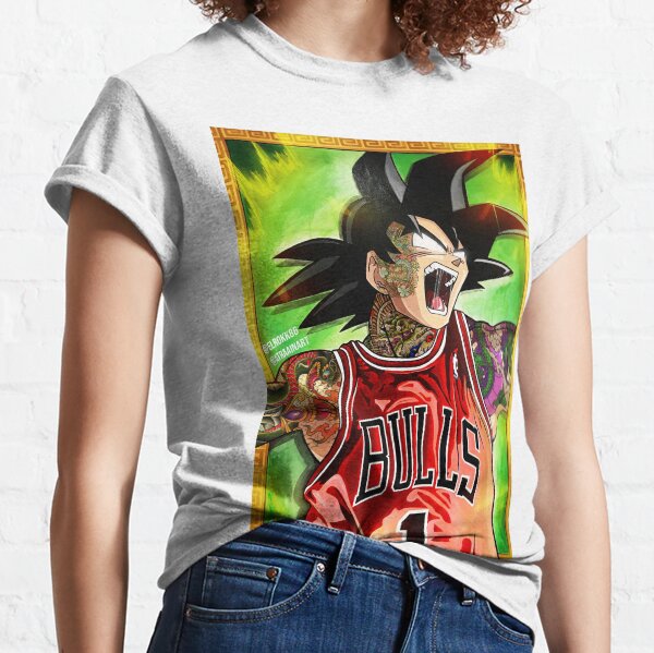 T Shirt Dragon Ball Nike, & background, Goku Swag HD phone