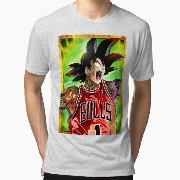 goku bulls jersey