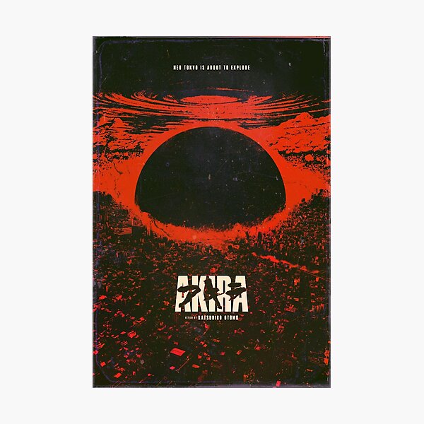 Akira Film Poster Photographic Print