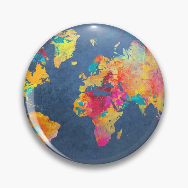 Item preview, blue world map #map #worldmap designed and sold by JBJart.