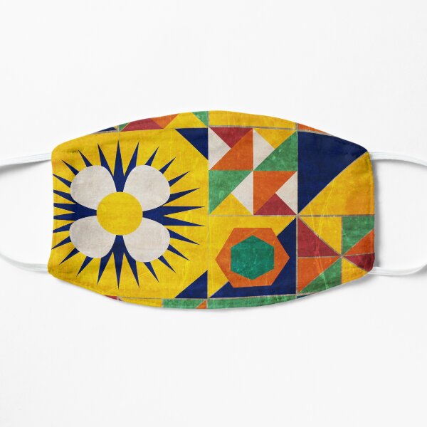 Spanish Tiles Flat Mask