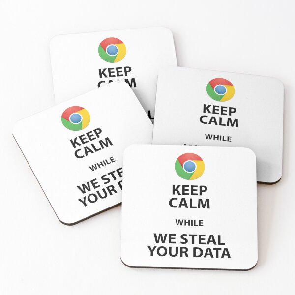 Item preview, Keep Calm While We Steal Your Data designed and sold by ayhanengin.