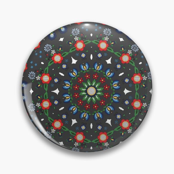 Item preview, Kashubian Folk - mandala 1 (dark background) designed and sold by FK-UK.