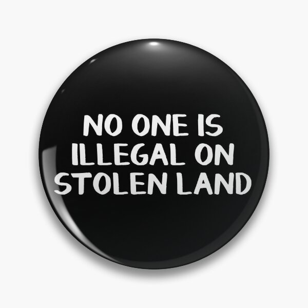 Item preview, No one is illegal on stolen land designed and sold by allthetees.