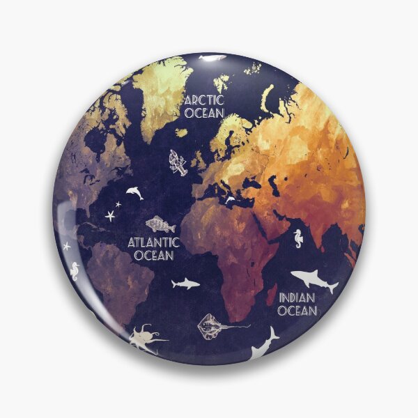 Item preview, world map 11 designed and sold by JBJart.