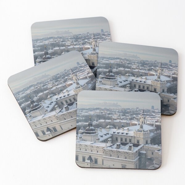 Item preview, Vilnius old town cityscape designed and sold by lena-maximova.