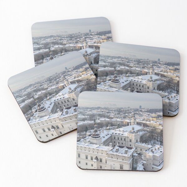Item preview, Vilnius old town cityscape designed and sold by lena-maximova.