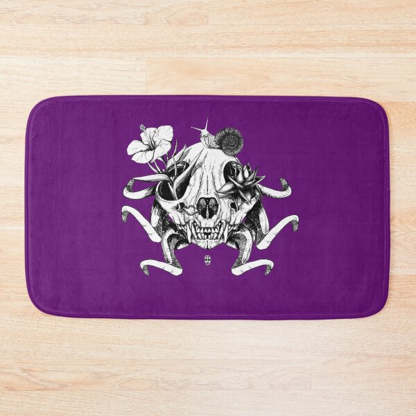 Item preview, The Skull the Flowers and the Snail  designed and sold by fakeface.