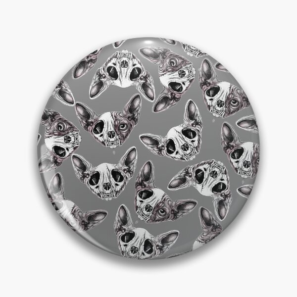Item preview, Shynx Half Skull Pattern designed and sold by fakeface.