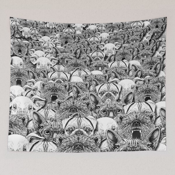 Item preview, Animal Crowd designed and sold by fakeface.