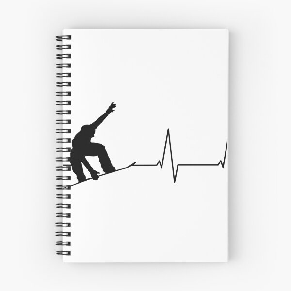 Item preview, Heartbeat Snowboarder designed and sold by muli84.