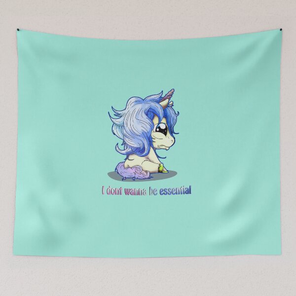 Item preview, Sad Baby Unicorn designed and sold by iduzarts.