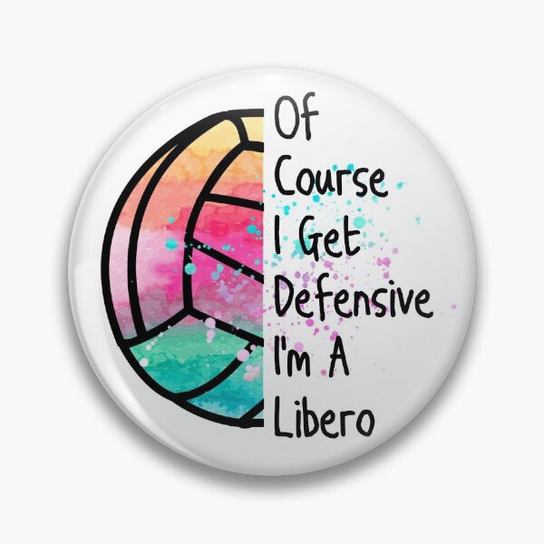 Item preview, Funny Libero Defensive Volleyball Player Cute Quote Gifts designed and sold by gillys.
