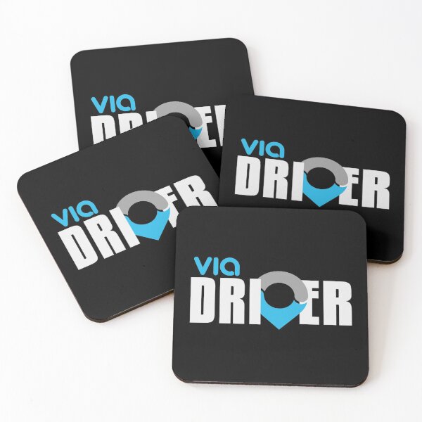 Item preview, Via Driver | Via Rideshare ViaVan | Dark Apparel designed and sold by PureCreations.