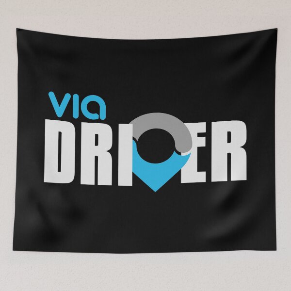 Item preview, Via Driver | Via Rideshare ViaVan | Dark Apparel designed and sold by PureCreations.