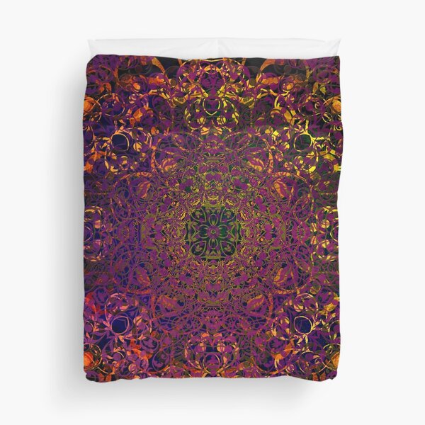 Magic 9 #mandala Duvet Cover