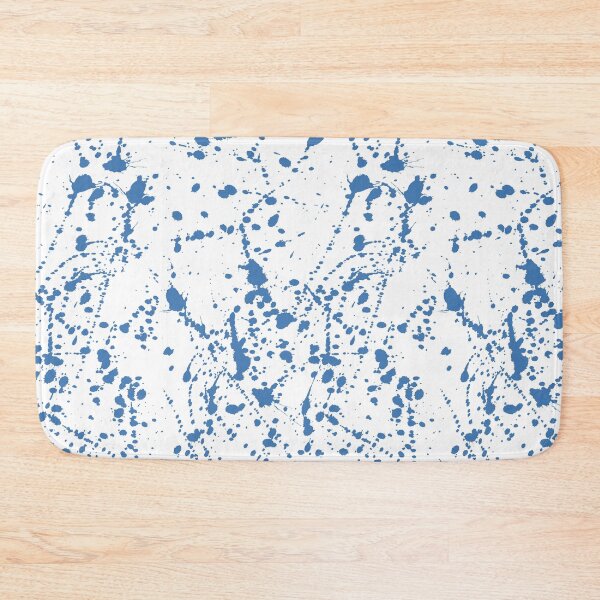 Item preview, Splat Blue on White designed and sold by ProjectM.