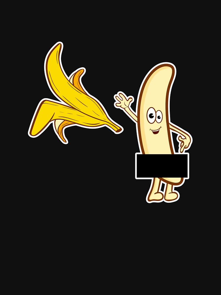 A Naughty Tee For A Naughty You Censored Banana T Shirt Design