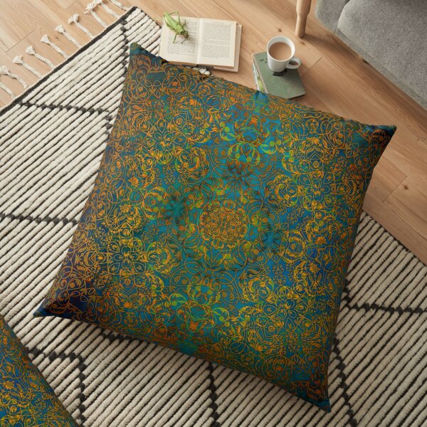 Magic 1 #mandala Floor Pillow