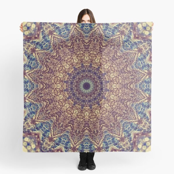 Mandala Water #mandala Scarf