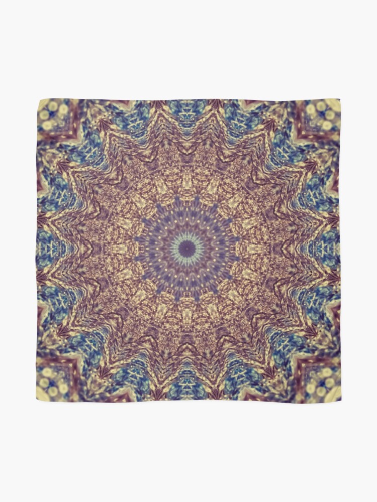 Alternate view of Mandala Water #mandala Scarf